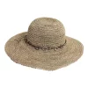 Women's Dorfman-Pacific Rayne Crocheted Seagrass Sun Hat