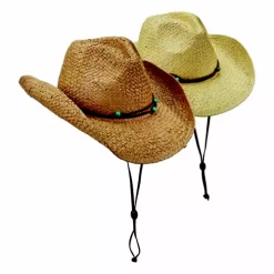 Women's Dorfman-Pacific Outback Beaded Cord Assorted Cowboy Hat