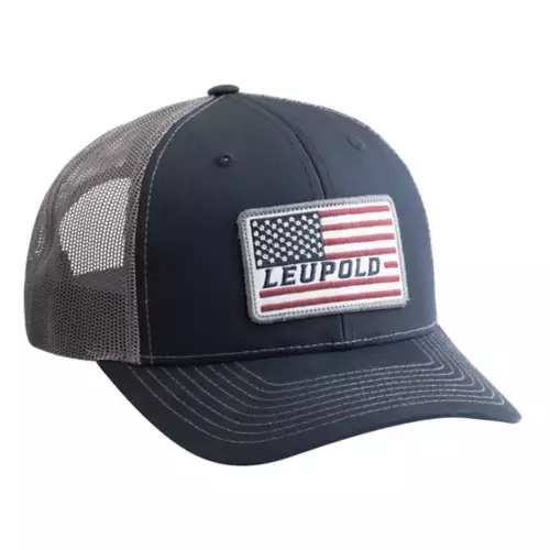 Men's Leupold Flag Trucker Adjustable Hat 1 Men's Leupold Flag Trucker Adjustable Hat