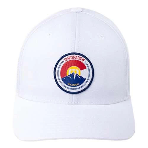 Men's TravisMathew All The Powder Golf Flexfit Hat 1 Men's TravisMathew All The Powder Golf Flexfit Hat