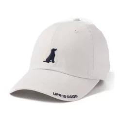 Women's Life Is Good Wag On Dog Chill Adjustable Hat