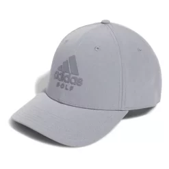 Adult Adidas Heathered Badge Of Sport Golf Snapback Hat