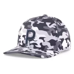 Adult Puma Camo Pattern Golf Snapback Hat