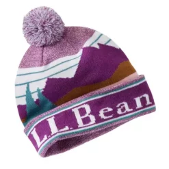 Girls' L.L.Bean Pom Beanie