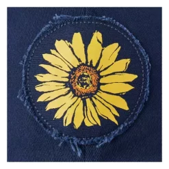 Women's Life Is Good Just Add Water Sunflower Tattered Adjustable Hat -SetarTrading Hats store 19629377147 2