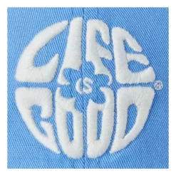 Women's Life Is Good Daisy Circle Psychedelic Adjustable Hat -SetarTrading Hats store 19629377184 2