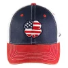 Adult Black Clover USA Vintage Golf Flexfit Hat