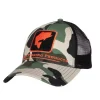 Adult Simms Bass Icon Trucker Snapback Hat