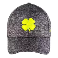 Adult Black Clover Lucky Heather Smoke Golf Flexfit Hat