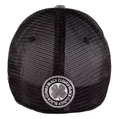 Adult Black Clover Lucky Heather Mesh Golf Flexfit Hat -SetarTrading Hats store 75781758556 2