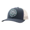 Men's Salty Crew Landing Retro Trucker Snapback Hat