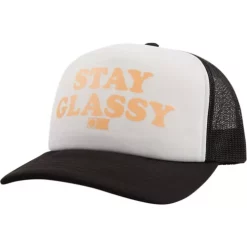 Women's Salty Crew Stay Glassy Trucker Snapback Hat