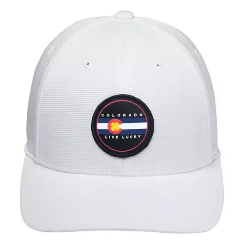 Adult Black Clover Colorado Staple Golf Snapback Hat 1 Adult Black Clover Colorado Staple Golf Snapback Hat