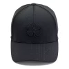 Adult Black Clover Perf 2 Golf Flexfit Hat