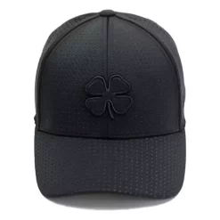 Adult Black Clover Perf 2 Golf Flexfit Hat