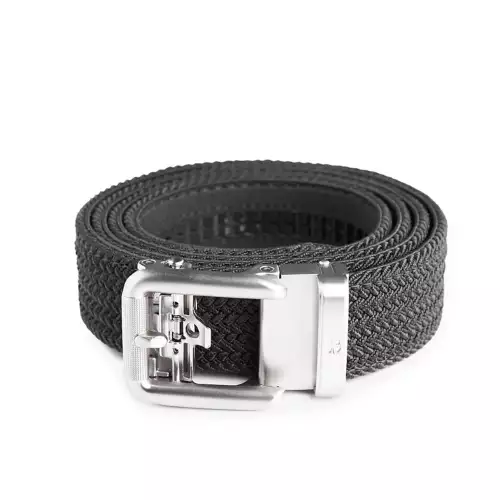 Men's Black Clover Braided Belt 1 Men's Black Clover Braided Belt