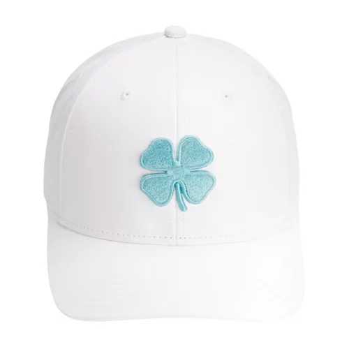 Men's Black Clover Cool Luck Golf Snapback Hat 1 Men's Black Clover Cool Luck Golf Snapback Hat