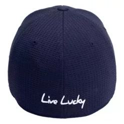 Men's Black Clover Waffle Flex 12 Golf Flexfit Hat -SetarTrading Hats store 81008656264 2