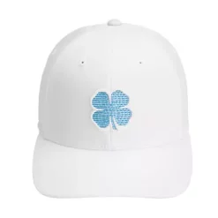 Men's Black Clover Inside Line Golf Snapback Hat