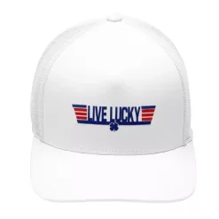 Men's Black Clover Top Gun Golf Snapback Hat