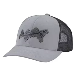 Striker Fossil Fish Patch Trucker Snapback Hat