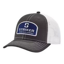 Striker Logo Patch Trucker Snapback Hat