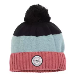 Girls' Nano POM Color Block Beanie
