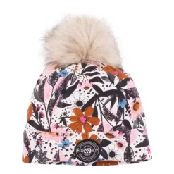 Girls' Nano POM Jersey Beanie