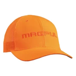 Adult Magpul Wordmark Blaze Orange Trucker Snapback Hat