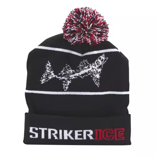 Adult Striker StrikerICE Fossil Pom Beanie 1 Adult Striker StrikerICE Fossil Pom Beanie